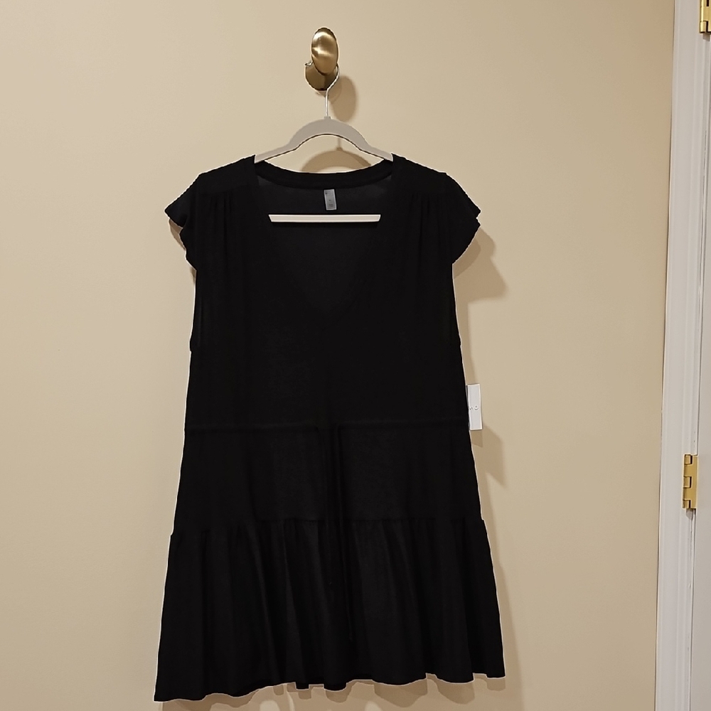 Beyond Yoga Spacedye Featherweight Out and About Ruffle Dress; Size XL; NWT - Picture 4 of 12